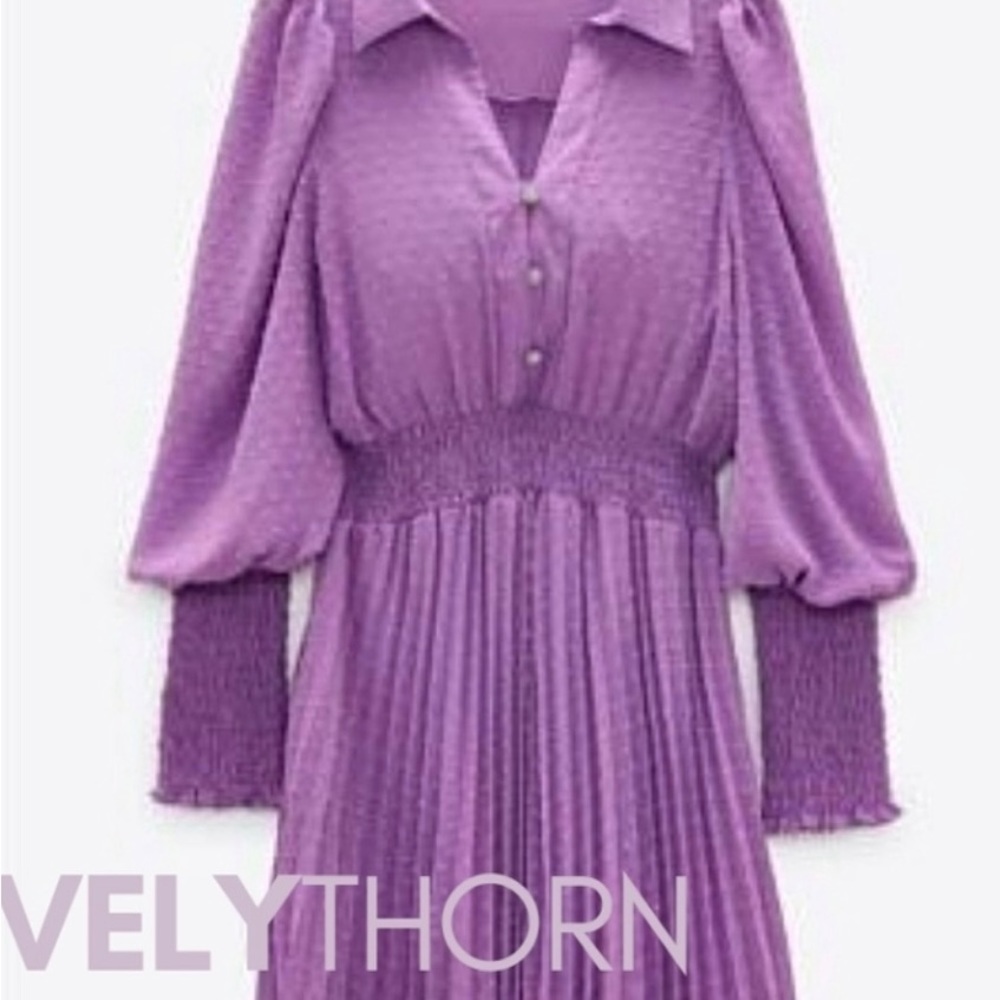 Zara lavender dress - Picture 2 of 4
